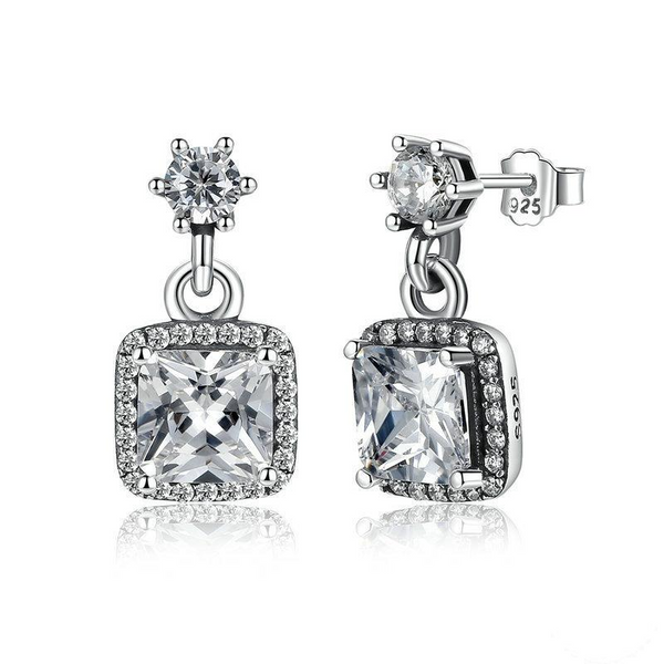 Ronux jewel women sterling silver drop earrings, gemstone earrings
